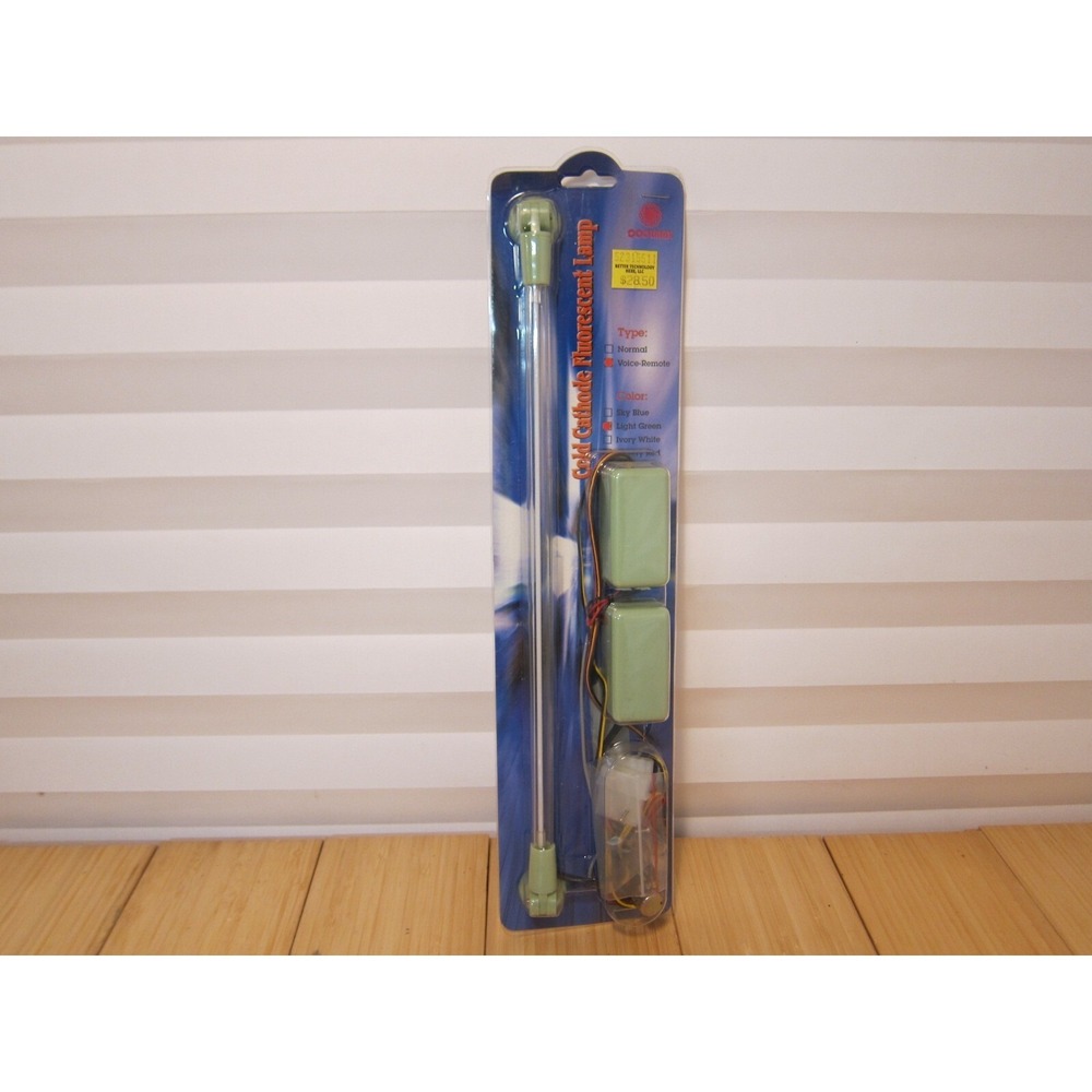 Vintage COOLMAX‎ Cold Cathode Fluorescent Lamp Light Computer Case - Light Green